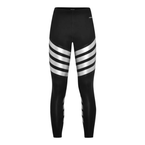 PRESSIO - Women - Power Run Tight - Low Rise - Black/Silver